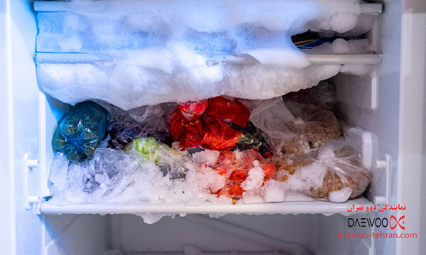 علت سرد نکردن یا خنک نکردن یخچال دوو برفک زدن یخچال دوو