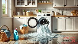 علت آب دادن یا نشتی آب ماشین لباسشویی دوو