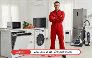 تعمیرات لوازم خانگی دوو در شمال تهران